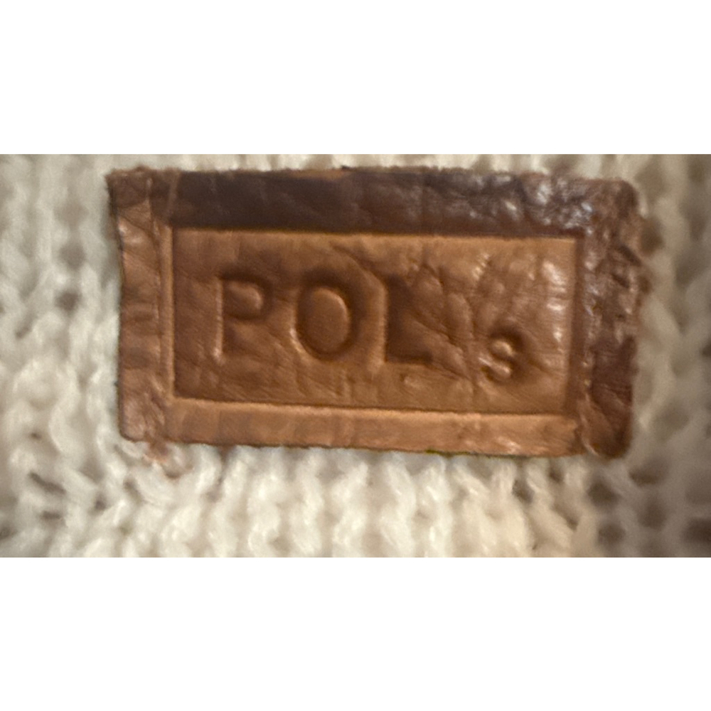 Women's POL Cream Open Knit Hooded Cardigan - Picture 4 of 4